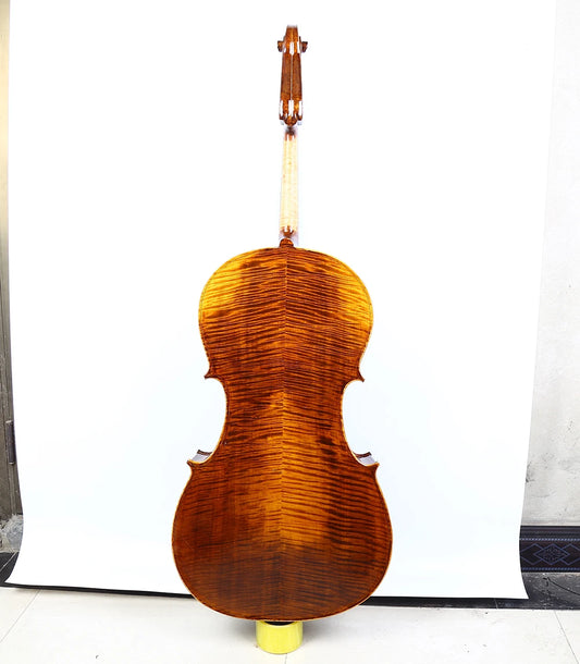 Imported European spruce cello 4/4 Maple back side panel student cello stringed instrument beginner professional concert violonc