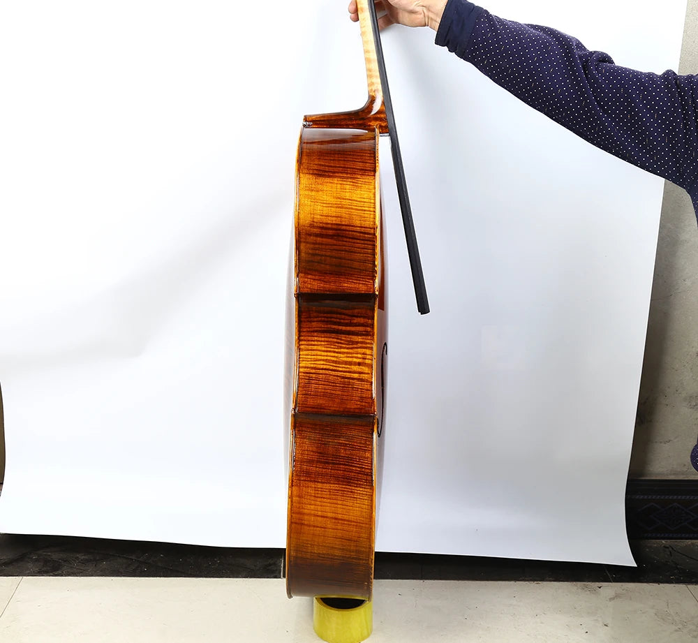 Imported European spruce cello 4/4 Maple back side panel student cello stringed instrument beginner professional concert violonc
