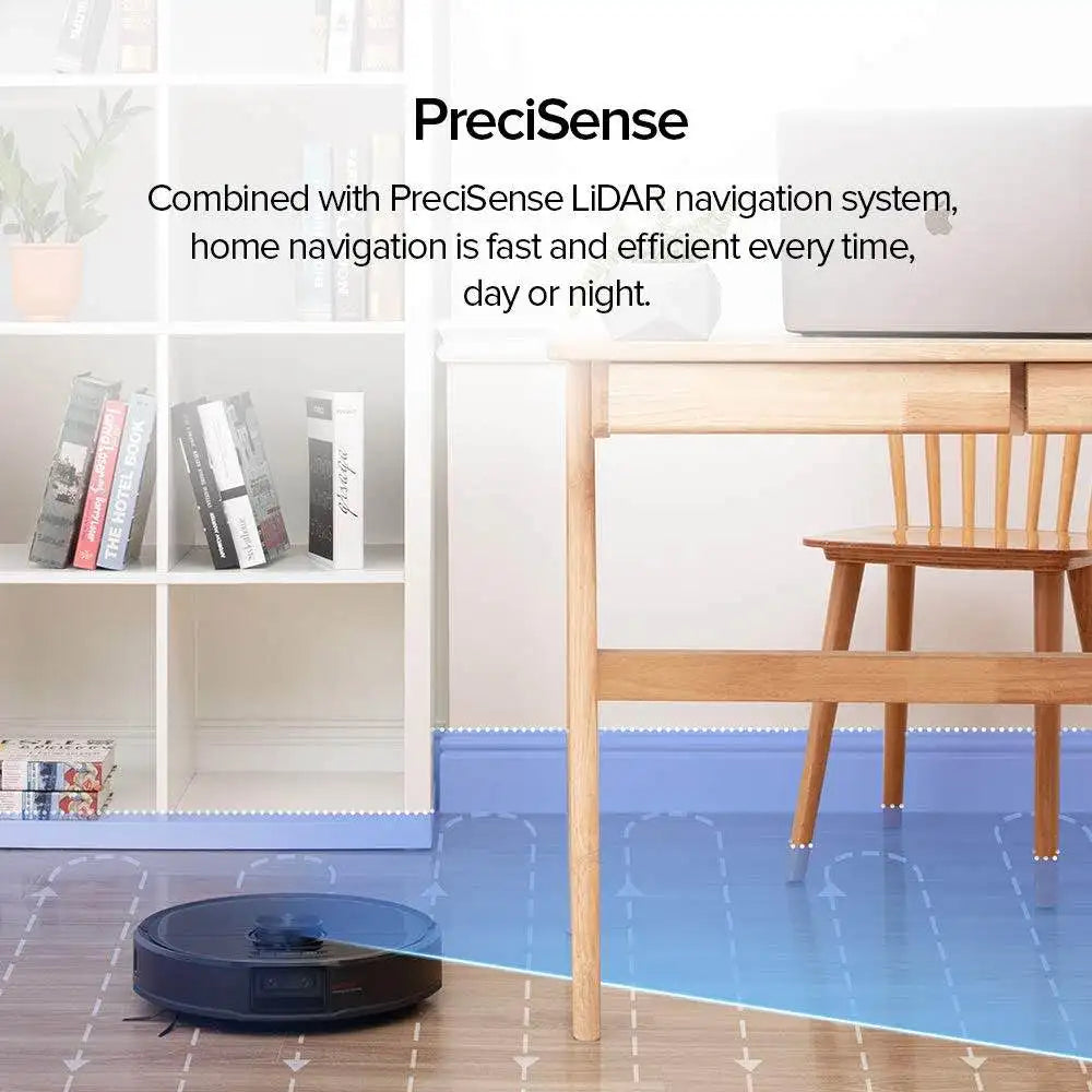 In Stock New Global Version Roborock S6 MaxV Robot Vacuum Cleaner ReactiveAI and LiDAR Navigator Strong Suction Intelligent Mop