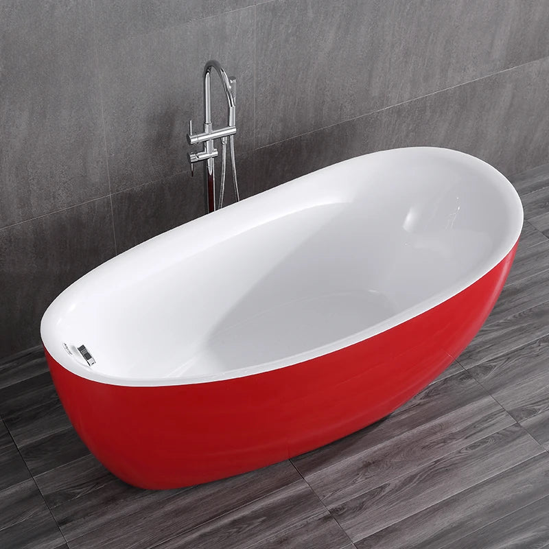 Independent hotel home couple thickened acrylic small bathtub