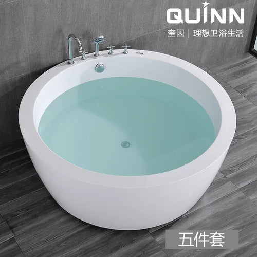 Independent hotel home integrated seamless docking massage net celebrity acrylic bathtub basin