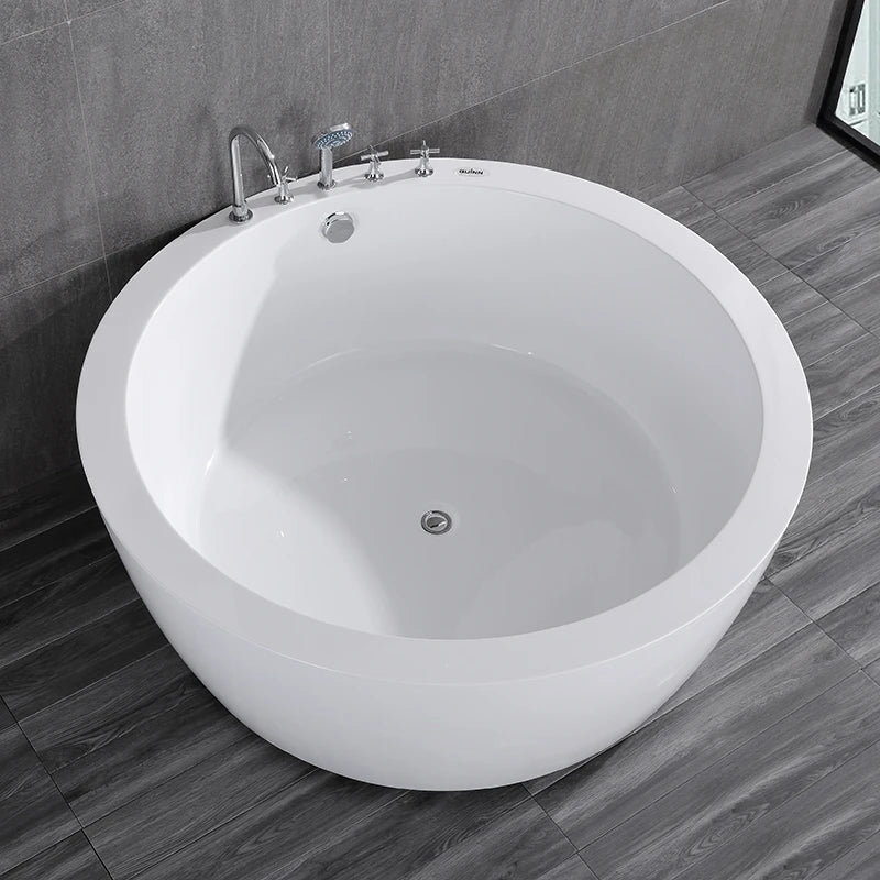 Independent hotel home integrated seamless docking massage net celebrity acrylic bathtub basin