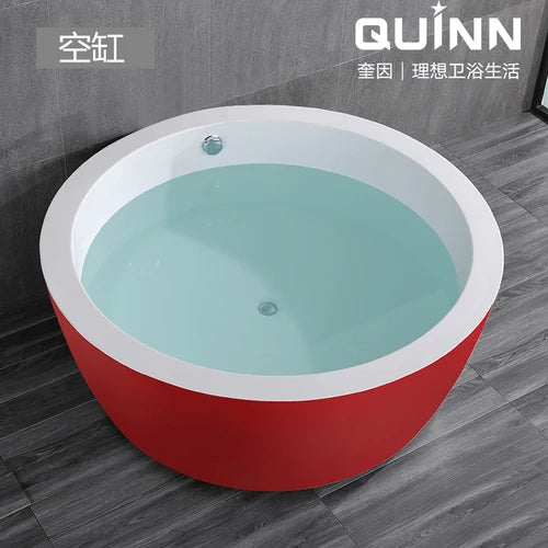 Independent hotel home integrated seamless docking massage net celebrity acrylic bathtub basin