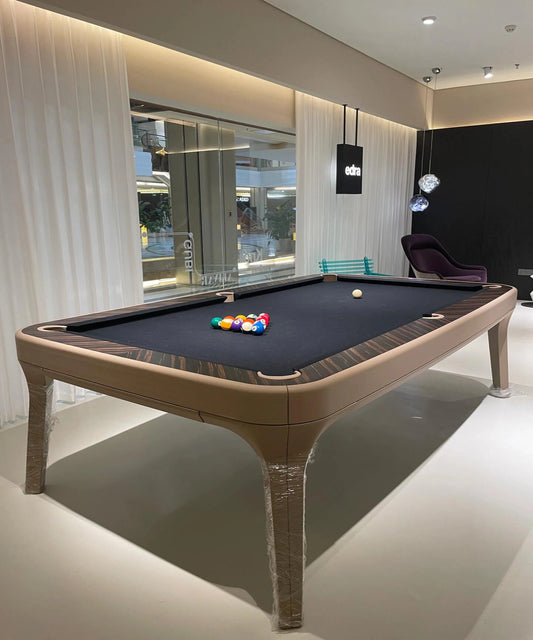 Indoor billiards table, home standard fancy nine ball table, high-end club billiards table, dining table two in one