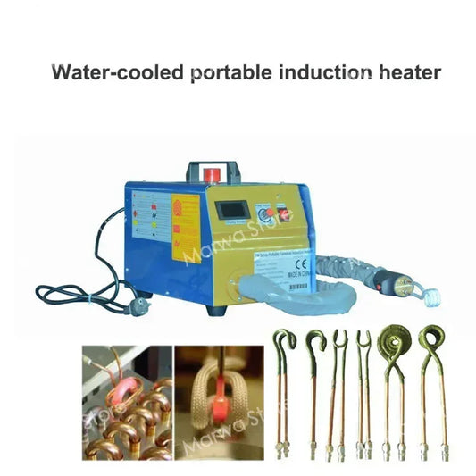 Induction Heater Water Cooled  Heating Machine 110V/220V  Welding Metal Equipment Can Be Welded Steel/Copper