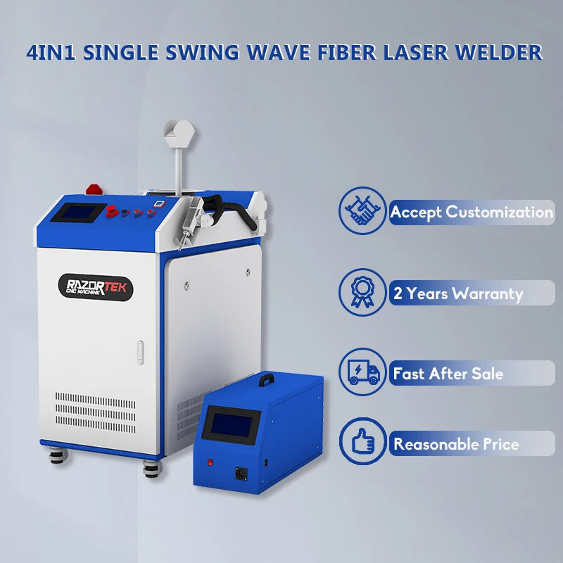 Industrial Laser Welding Machine Built-In Water Chiller Welder Cleaner Cutter 4in1 machine CE Certified Laser Welding Equipment