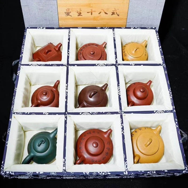 |Initiates a pot of tea fragrance yixing recommended pure manual teapot tea acura man born ten BaShi suit collection