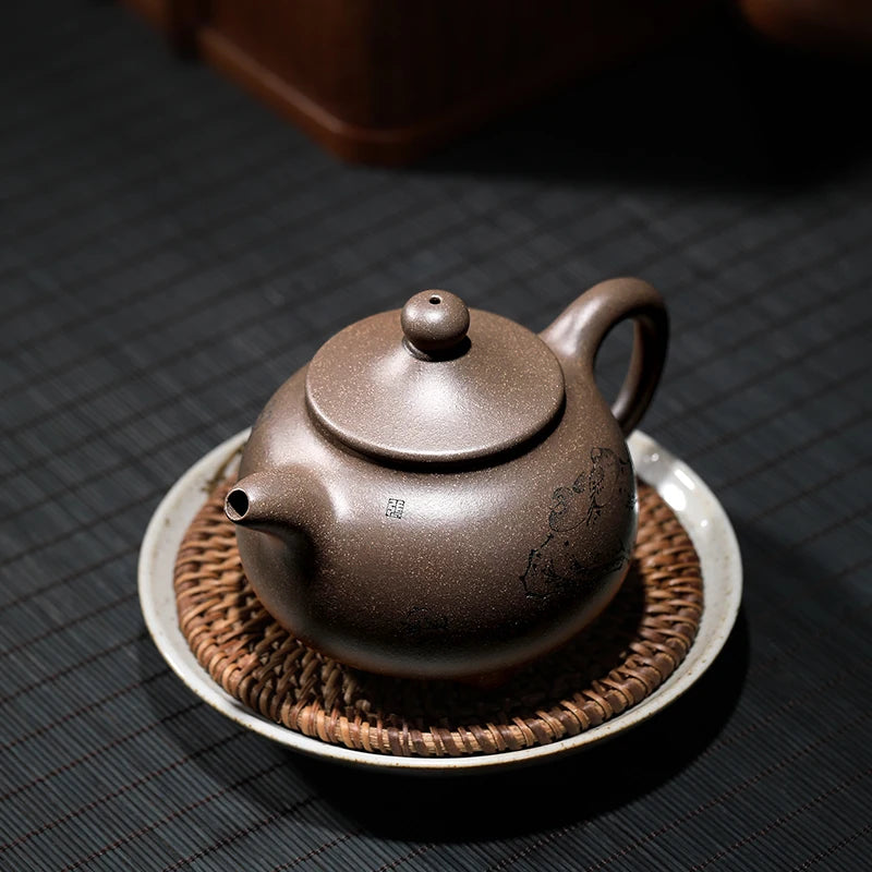 |Initiates a pot of tea fragrance yixing recommended the high grade pure manual collection zisha teapot tea pot of zen