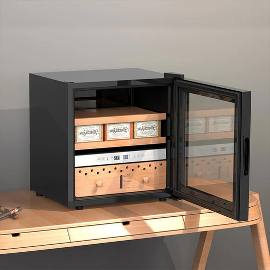 Intelligent Constant Temperature and Humidity Cigar Storage Cabinet Compressor Refrigeration Electric Cigar Humidor