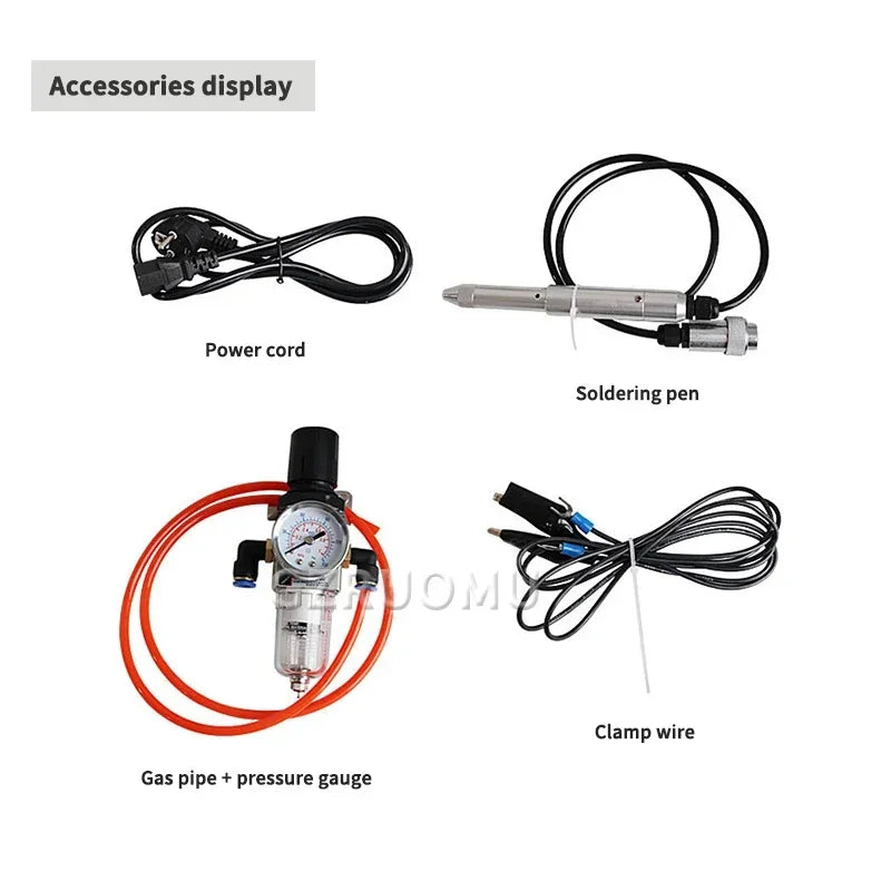 Intelligent Electric Spot Welding Machine High Power Jewelry Pulse Welding Equipment Gold Silver Necklace Processing Spot Welder