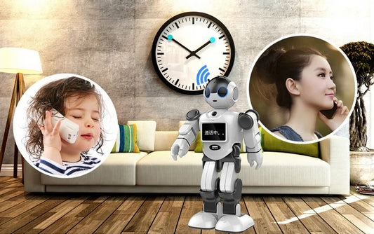 Intelligent Robot Toys Released Boss RK-01 robot toy cleaner humanoid robot with