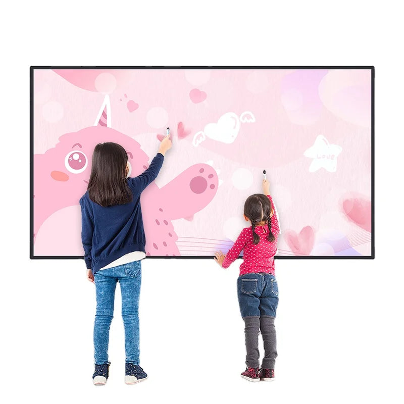 Interactive Whiteboard Interactive Touch Screen Smart Board Tv Custom or OEM High Quality 86 Inch 65 75 86 100 Inch Android 8.0