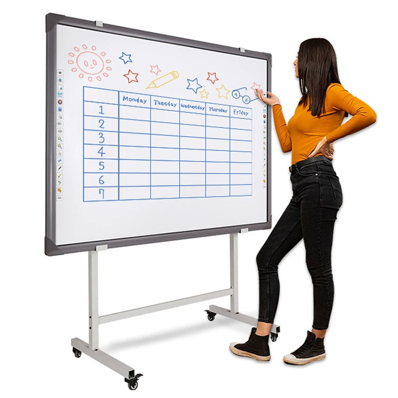 Interactive Whiteboard Interactive Touch Screen Smart Board Tv Custom or OEM High Quality 86 Inch 65 75 86 100 Inch Android 8.0