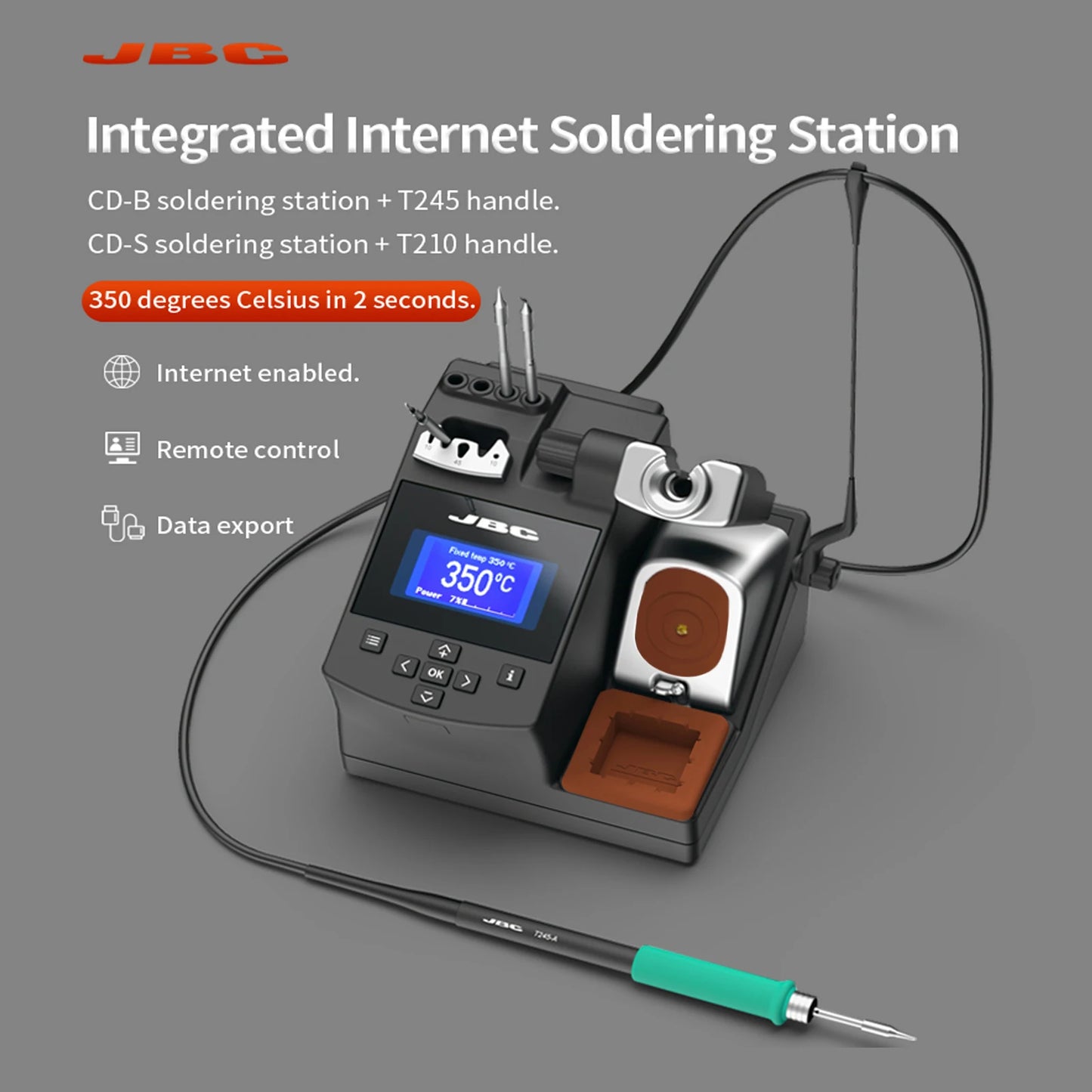 JBC Original CDB Professional 230v Soldering Station Electronic Soldering Iron Welding Equipment Cell Phone Repair Tools