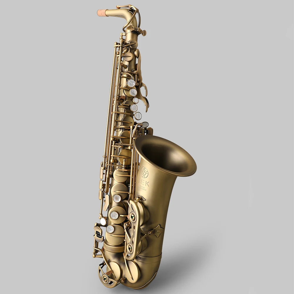 JEK G1 Eb Alto Saxophone Antique paint finish Vintage paint finish Beginner Grade Examination Major  Taiwan, China