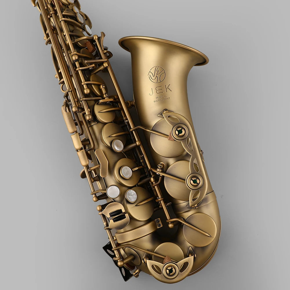 JEK G1 Eb Alto Saxophone Antique paint finish Vintage paint finish Beginner Grade Examination Major  Taiwan, China