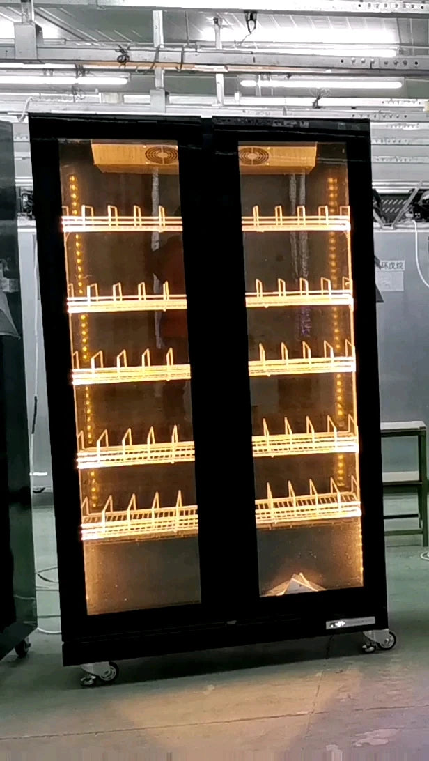 JINBEST Deluxe Beer Beverage Display Coolers Cabinet Commercial Chiiller Display Freezer Display Refrigerator RGB