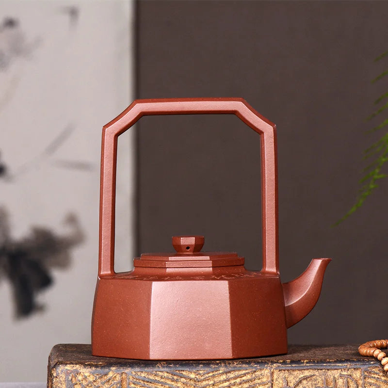 |Jack! Craft ceramic tea-pot famous badad painted clay pot landscape six-party girder teapot tea product