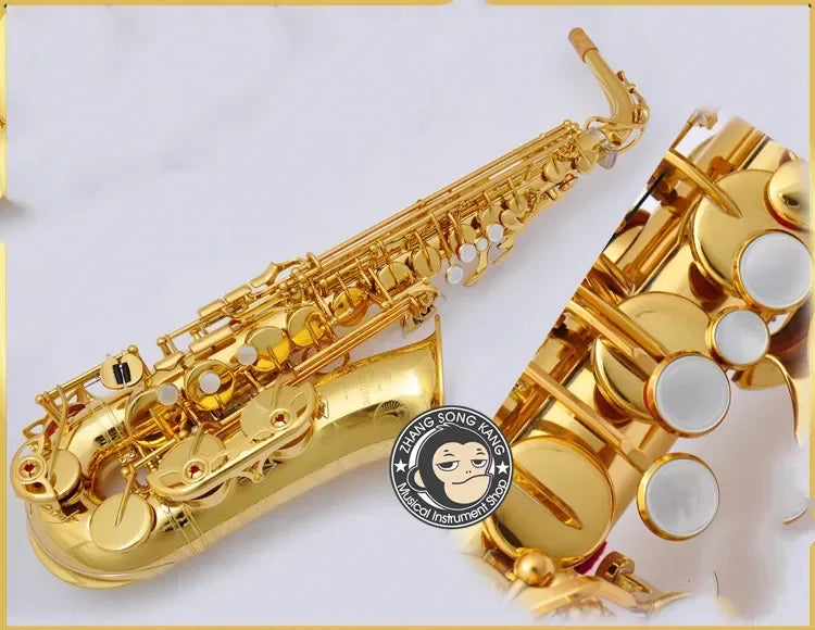 Japan 82Z  Alto Saxophone gold 82Z Alto Sax Black gold Professional Top performance Mouthpiece Accessories