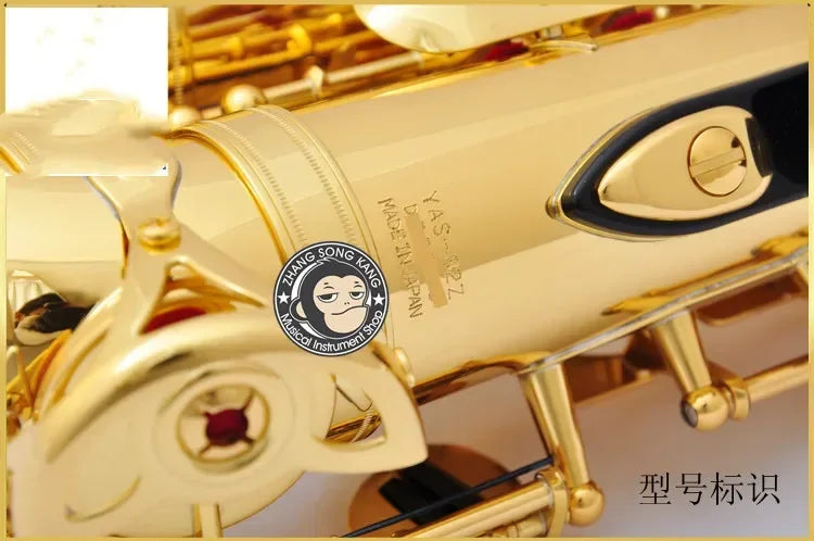 Japan 82Z  Alto Saxophone gold 82Z Alto Sax Black gold Professional Top performance Mouthpiece Accessories