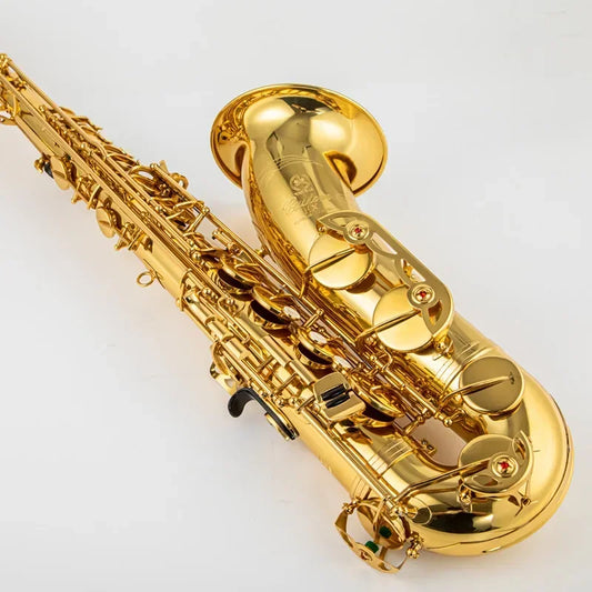 Japan 875EX Bb Tenor Saxophone Brass Lacquered Gold B Flat Sax Musical Woodwind Instrument With Case Mouthpiece Accessories