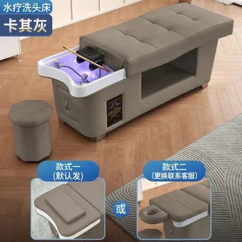 Japanese Shampoo Chair Head Spa Fumigation Water Circulation Hair Salon Equipments Chair Lettino Massaggio Furniture