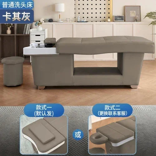 Japanese Shampoo Chair Head Spa Fumigation Water Circulation Hair Salon Equipments Chair Lettino Massaggio Furniture