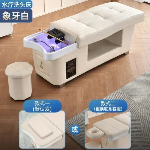 Japanese Shampoo Chair Head Spa Fumigation Water Circulation Hair Salon Equipments Chair Lettino Massaggio Furniture