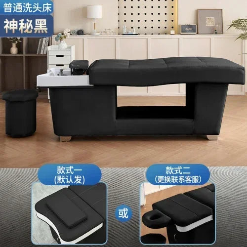 Japanese Shampoo Chair Head Spa Fumigation Water Circulation Hair Salon Equipments Chair Lettino Massaggio Furniture