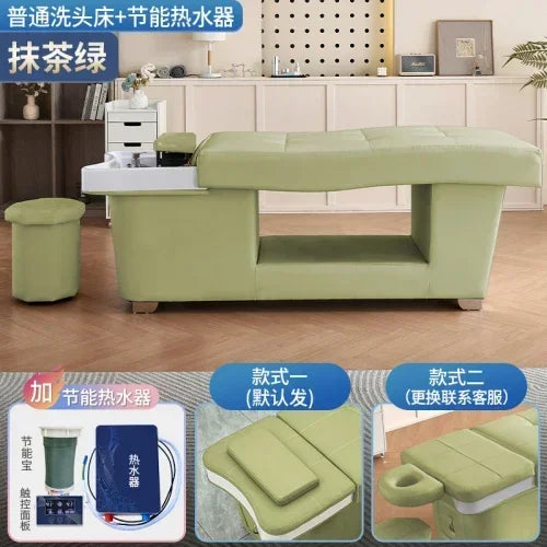 Japanese Shampoo Chair Head Spa Fumigation Water Circulation Hair Salon Equipments Chair Lettino Massaggio Furniture