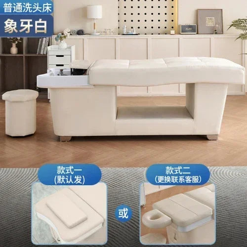 Japanese Shampoo Chair Head Spa Fumigation Water Circulation Hair Salon Equipments Chair Lettino Massaggio Furniture