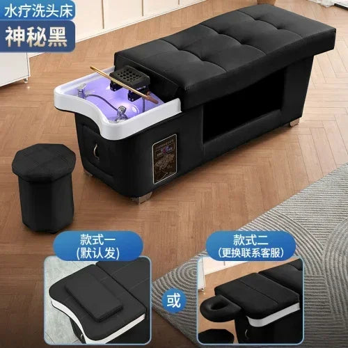 Japanese Shampoo Chair Head Spa Fumigation Water Circulation Hair Salon Equipments Chair Lettino Massaggio Furniture