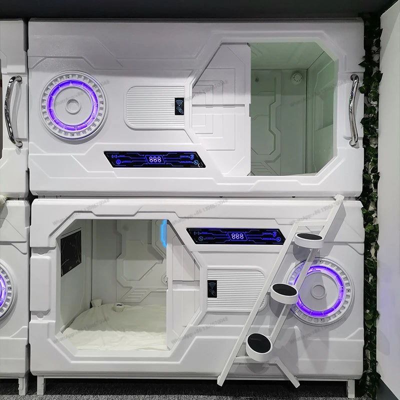 Japanese capsule bed dormitories are suitable for capsule cabins, hotel capsule beds, airport cabins