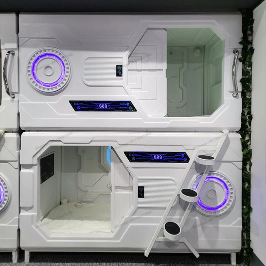 Japanese capsule bed dormitories are suitable for capsule cabins, hotel capsule beds, airport cabins