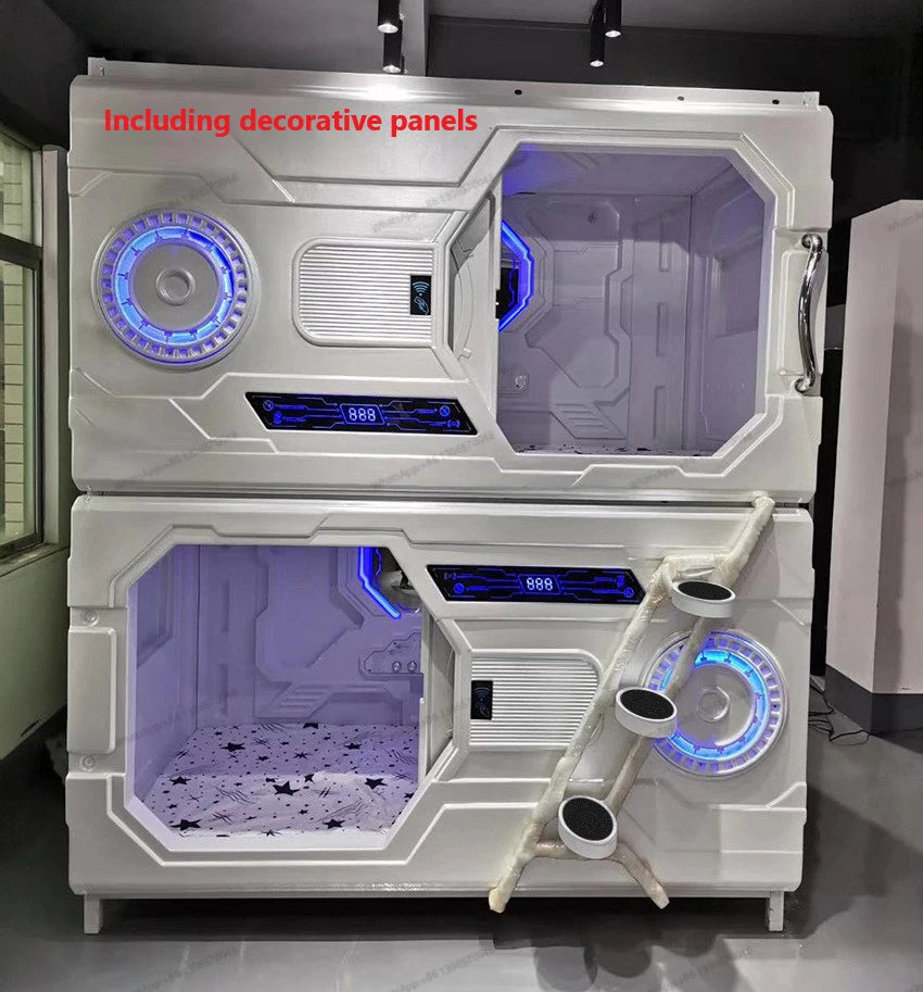 Japanese capsule bed dormitories are suitable for capsule cabins, hotel capsule beds, airport cabins