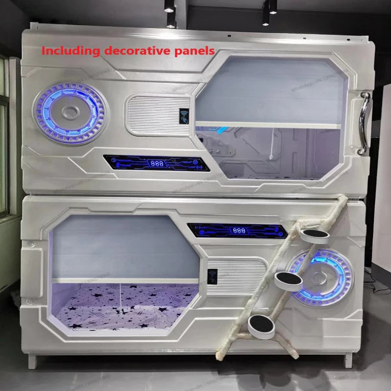 Japanese capsule bed dormitories are suitable for capsule cabins, hotel capsule beds, airport cabins