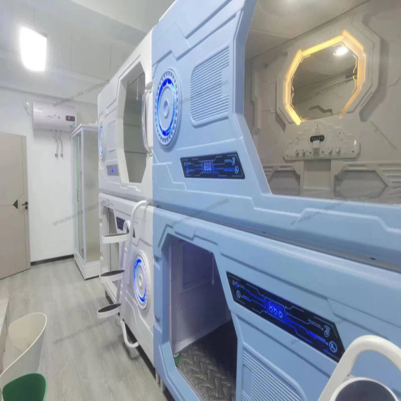 Japanese capsule bed dormitories are suitable for capsule cabins, hotel capsule beds, airport cabins