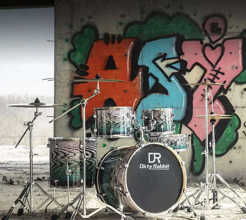 MMOOKA Jazz Drum Adult Beginner Drum Set Stage Performance Professional Western Percussion Musical Instrument Drum Set Jazz Drum