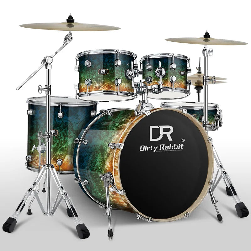Electronic musical instruments Jazz Drum Adult Beginner Drum Set Stage Performance Professional Western Percussion Musical Instrument Drum Set Jazz Drum