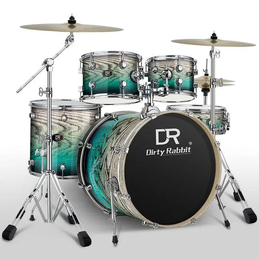 MMOOKA Jazz Drum Adult Beginner Drum Set Stage Performance Professional Western Percussion Musical Instrument Drum Set Jazz Drum