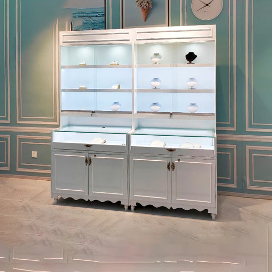 Jewelry Display Cabinet Gold Jewelry Cabinet Hand Jewelry Display Cabinet Customization