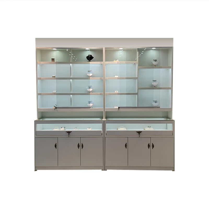 Jewelry Display Cabinet Gold Jewelry Cabinet Hand Jewelry Display Cabinet Customization