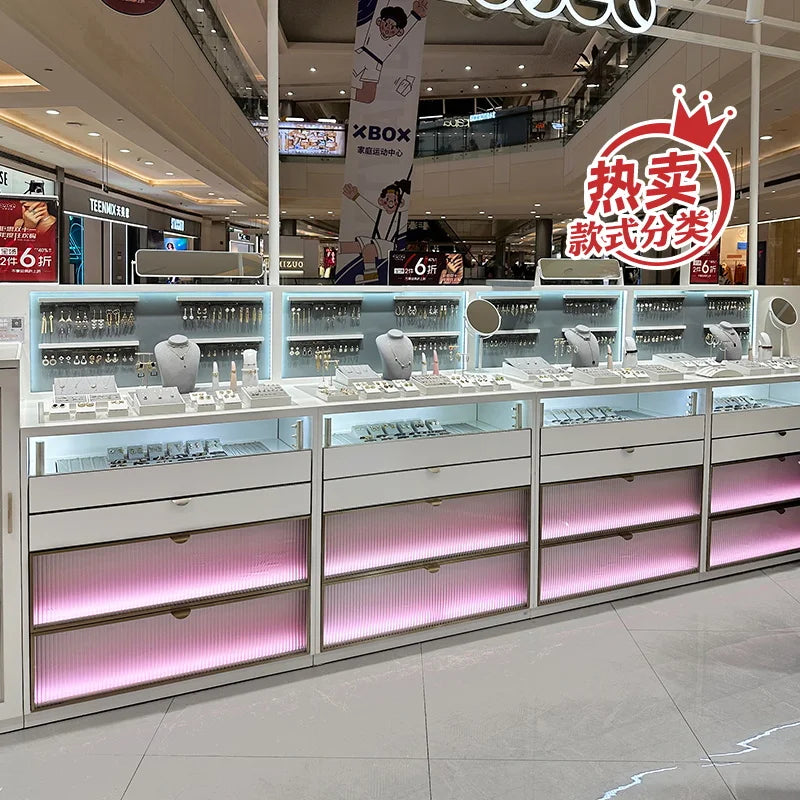 Jewelry display cabinet Jewelry necklace bracelet earrings earrings hairpin display stand