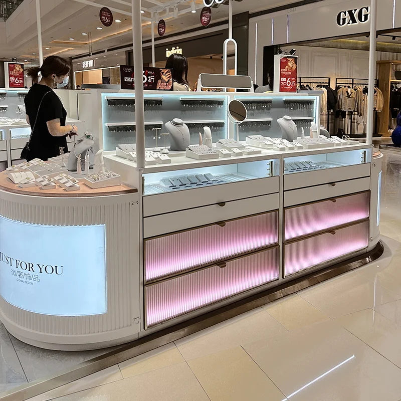 Jewelry display cabinet Jewelry necklace bracelet earrings earrings hairpin display stand