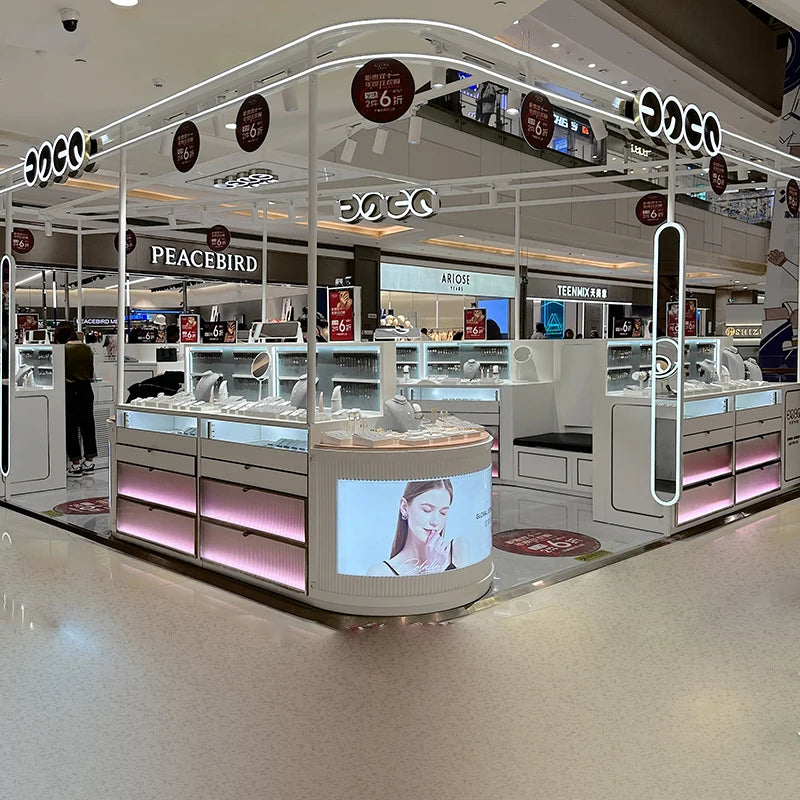 Jewelry display cabinet Jewelry necklace bracelet earrings earrings hairpin display stand