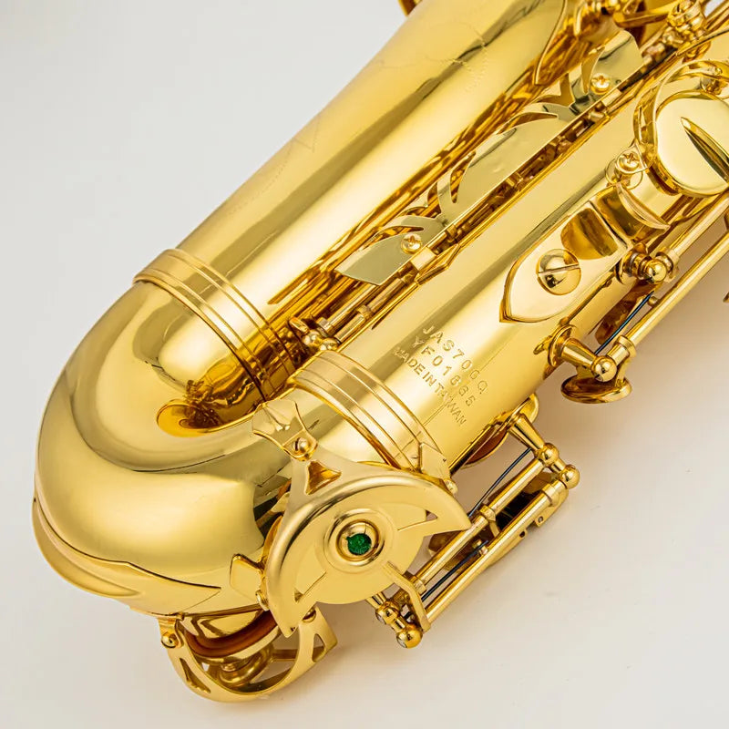 Jupiter JAS-700Q Alto Eb Tune Saxophone New Arrival Brass Gold Lacquer Music Instrument E-Flat Sax with Case Accessories