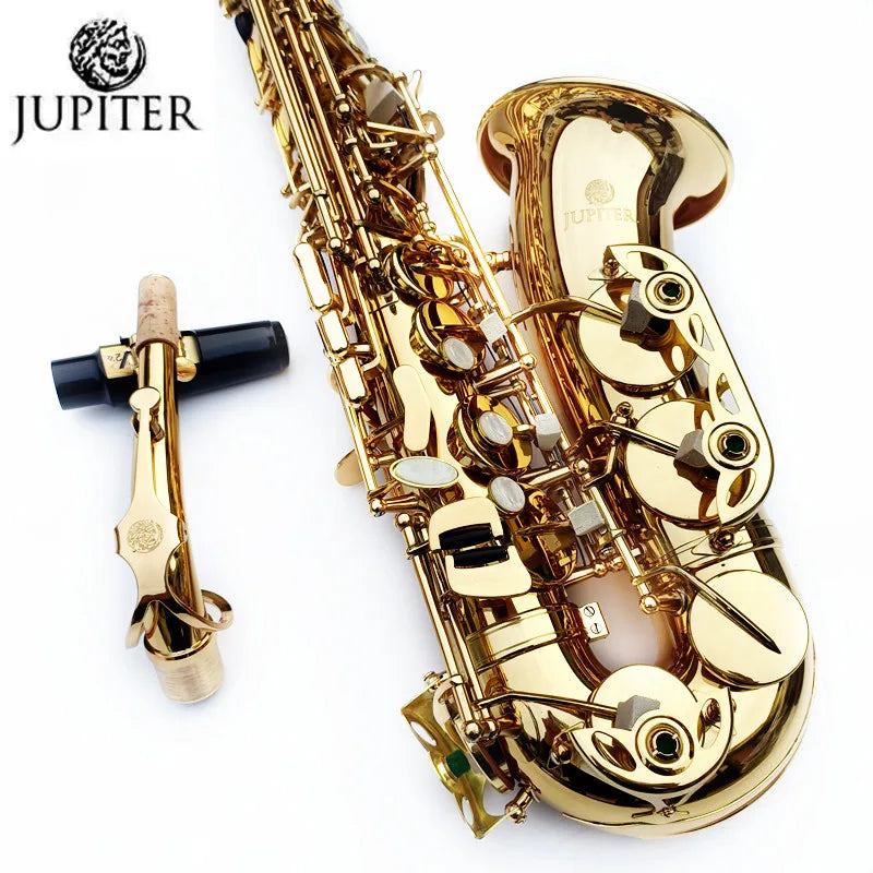 Jupiter JAS-767 Alto Eb Tune Saxophone New Arrival Brass Gold Lacquer Music Instrument E-Flat Sax with Case Accessories
