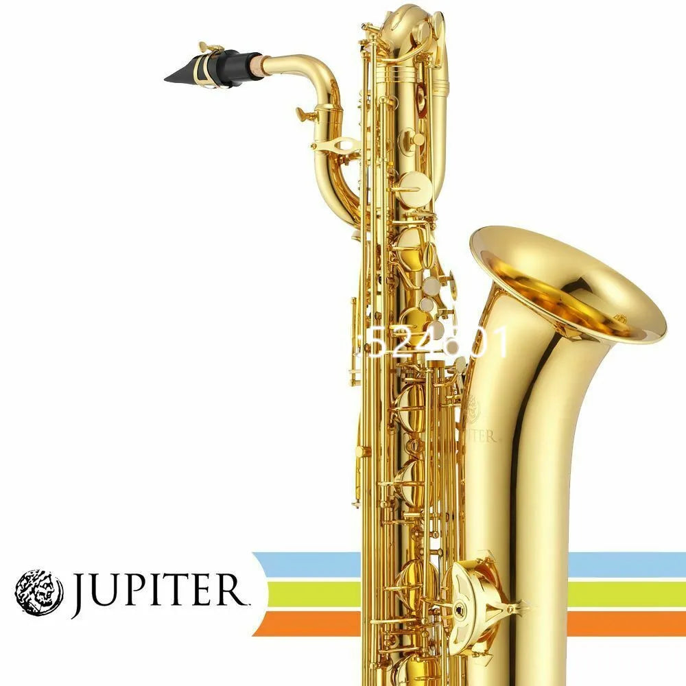 Jupiter JBS-1000 Baritone Saxophone E Flat Gold Lacquered International musical instrument With Case Accessories Free Shipping