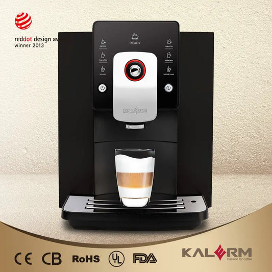 KALERM KLM 1601PRO automatic fancy smart coffee machine Italian  can be external water, FULL AUTO coffee machine cafetera