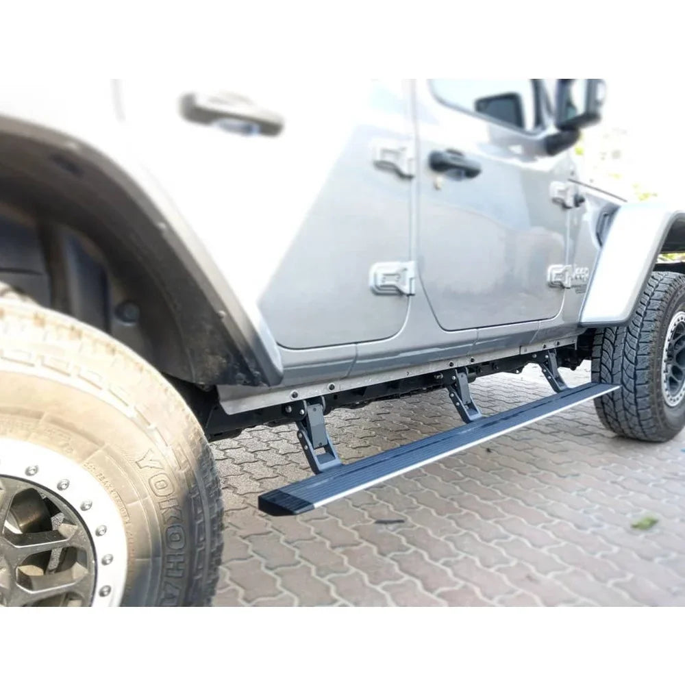 KSC PRO OFF-ROAD Style Electric Side Step Power Running Boards For Jeep Wrangler JL JLU 4DR